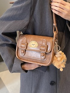 Thailand Cambridge bag for women 2024 New retro underarm bag advanced texture niche popular messenger bag small square bag