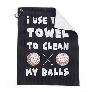 Golf waffle sport towel golf towel custom-men golf gift