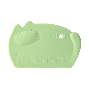Noodle cutter silicone cute baking scraper cutter household pp steamed cake mold baby food supplement making small scraper Spring