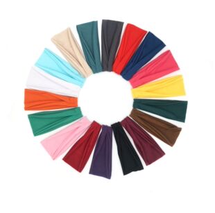 European and American New Sweat Band Sports Headband Men's Hair Band Fitness Sweat-Absorbent Headscarf Yoga Running Headband