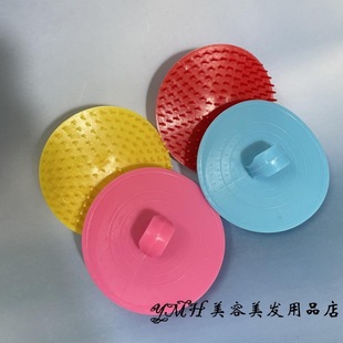 Shampoo Hair Washing Brush Head Massage Brush Comb Hard Teeth Plastic Head Scratcher Comb Cleaning Comb
