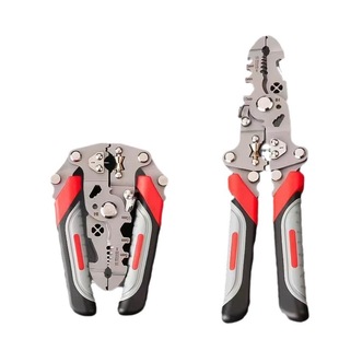Cross-Border New Multifunctional Eagle-Beak Electrician Imported Wire Stripping Pliers, Wire Cutting, Wire Splitting, Peeling, Winding and Disassembly Machine