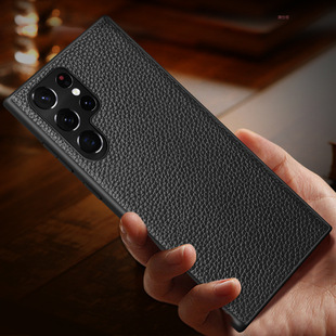 Применимо Samsung s25ultra чехол для телефона Galaxy все включено s24plus анти-падение s23 личи 22 кожаный чехол