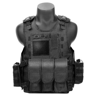 Tactical Vest Special Amphibious Breathable Vest Camouflage Cs Outdoor Real-Life Wilderness Survival Multi-Functional Plug-In Suit