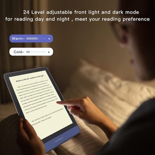 Meebook E-Reader M6 with Leather Cover | 6' Eink Carta BOOK