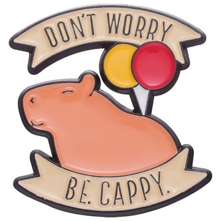 New Small Animal Little Guinea Pig Cabibala Cute Style Brooch Metal Badge All-match Bag Clothing Pendant