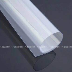 New material high transparent PET double-sided coated slice 1.0mm * 410mm * 260mm spot