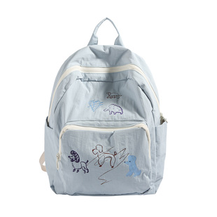 2025 New Color Graffiti Large Capacity Cartoon Schoolbag Small Fresh All-match Cute Japanese Student Backpack