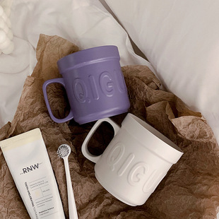 Simple mouthwash Cup female high-looking creative couple toothbrush cup household wash cup toothbrush toothbrush cup