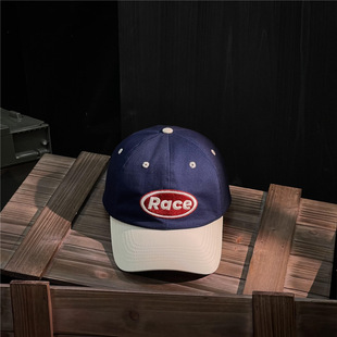 South Korea Dongdaemun New Color Matching Baseball Cap All-match Casual Hat Women's Fashion Spring and Summer American Style Cap Trendy