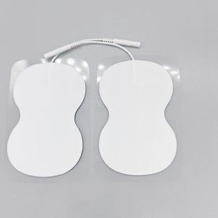 Physiotherapy electrode pad gourd-shaped 60*90mm non-woven rehabilitation massage patch medium and low frequency self-adhesive patch