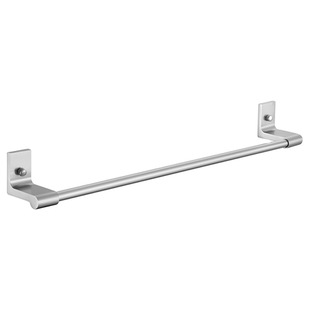 Yoroow Foreign Trade Pakistan Wall Mounted Bathroom Accessories Towel Rack Chrome Plated Aluminum Bathroom Towel Bar