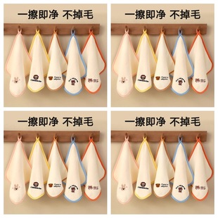 Baby towel super soft newborn baby wash face small square towel children bath wash ass coral fleece saliva towel special