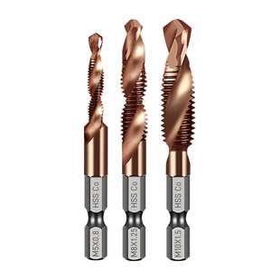 Tiangong composite tap drilling and punching integrated wire tapping three-in-one self-tapping stainless steel tapping screw suit tap
