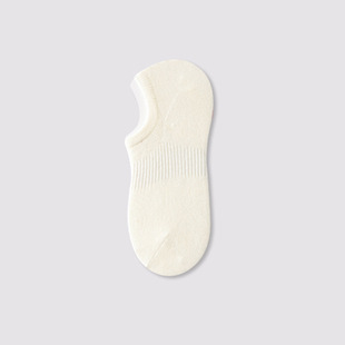 Socks Women's Boat socks summer thin silicone non-slip non-slip heel Deodorant Invisible cotton socks white women's low-cut socks