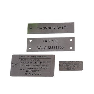 Metal Signage Nameplate Customized Aluminum Identification Plate House Number Plate Home Hotel Machinery Stainless Steel Aluminum Plate Customized