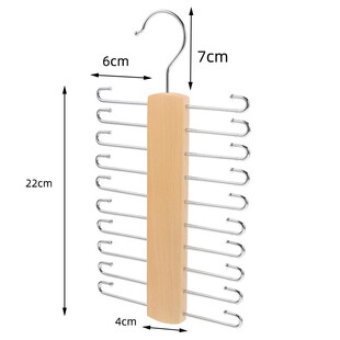 Ruilin Tie Storage Rack Hanger Belt Belt 20 Buckle Wardrobe Scarf Belt Rack Hook