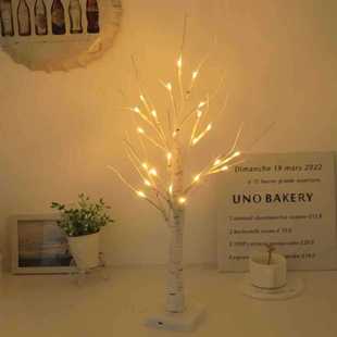 Led Birch Christmas Home Decoration Lights Room Party Arrangement Landscape Lights Luminous Tree Lights Factory Direct Supply