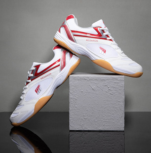 Spring and summer new mesh sneakers fashion thick-soled tennis shoes low badminton shoes table tennis shoes