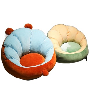 Ins Tatami Japanese Style Pouf Lazy Futon Cushion Bedroom Home Floor Bay Window Floor Butt Cushion Round Cushion