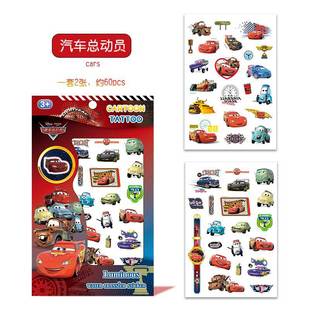 New Style 2 Set Ice and Snow Princess Luminous Tattoo Sticker Dinosaur Unicorn Car Cartoon Luminous Tattoo Sticker