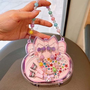 Creative Camera Necklace Gift Box Card Little Girl June 1 Children's Day Gift Storage Box for Students and Children