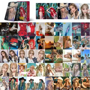 Корейская группа IVE gilde blackpink маленькая карта того же официального альбома лазера подлинная карта lomo самопечатная