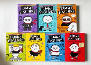 Detective Timmy 1-7 volumes Timmy Failure English original children's detective chapter novel story book