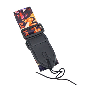 Folk Classical Polyester Guitar Strap Ethnic Style Widened Shoulder Strap Electric Guitar Bass Print Strap Musical Instrument Accessories