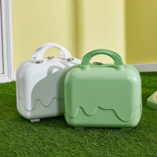 Ice Cream 14-inch Hand Luggage Cute Bridal Hand Gift Cosmetic Case Lightweight Small Wash Storage Bag