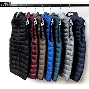 2023 autumn and winter new lightweight fleece-lined cotton vest liner men's and women's casual Joker ultra light sleeveless vest waistcoat