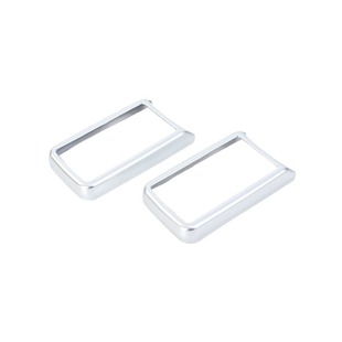 Suitable for 22 Tengshi D9 rear seat screen frame modification carbon fiber pattern decorative stickers ABS material H