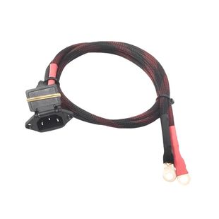 30CM длинный с крышкой слово зарядный порт 10AWG Чистая медная специальная мягкая силиконовая проволока утолщенная медная носовая втулка около 8 квадратных сеток