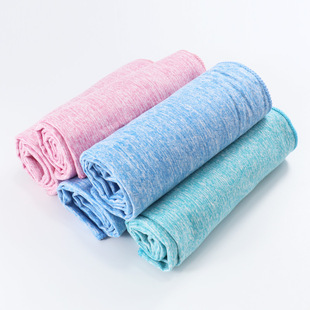 Polyester Cationic Beach Towel Sports Towel Double-Sided Velvet Bathrobe Cationic Lightweight Quick-Drying Towel Quick-Drying Towel