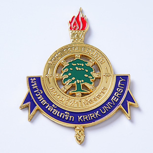 Creative Paint Medal Metal Enamel Badge Special-shaped Metal Badge Paint Enamel Student Souvenir Brooch
