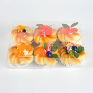 Simulation fruit cupcake model simulation food three-dimensional refrigerator bakery window PU cake ornaments