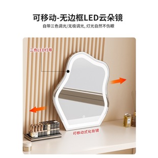 GSQS-601 Paint French Style Solid Wood Dressing Table Modern Simple Bedroom High-Level Makeup Table Cream Stretch