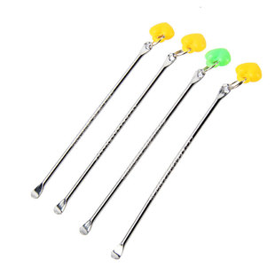 McQueen household simple ear scoop stainless steel ear tool key pendant 100/box small department store wholesale