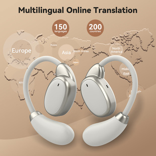 Foreign trade intelligent translation headset global business travel Arab Southeast Asian multi-language offline translator