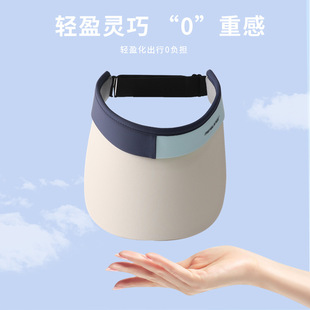 Color Matching Parent-Child Sun Hat Men's and Women's Summer Sun Hat Children's Empty Top Outdoor Sports Duck Tongue Sun Hat Children
