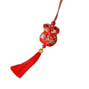 Dragon Boat Festival Children's Mini Delicate Mosquito Repelling Bags Fulu Tassel Sachet Bag Sachet Bag Hanging Neck Chinese Fashion Sachet Bag