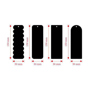 DIY creative children's bookmark scraping paper colorful scraping paper presents bamboo pen color hand-painted scraping paper wholesale