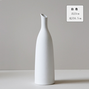Jingdezhen factory wholesale Nordic style ceramic small vase creative simple home decorations living room flower arrangement ornaments