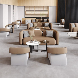 Internet Celebrant Home Living Room Sofa Small Apartment High-class Hotel Lobby Beauty Salon Office Business Negotiation Sofa