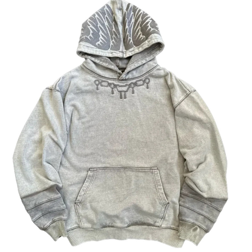Graphic hoodie sweatshirt, Simpson hand-drawn print