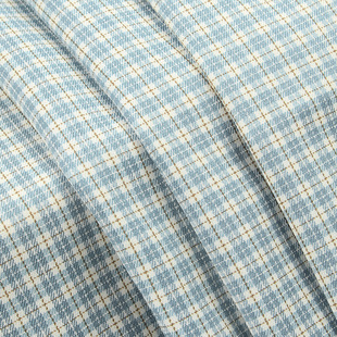 in stock 154gTR stretch plaid fabric spring and summer women's shirt JK uniform skirt suit suit fabric