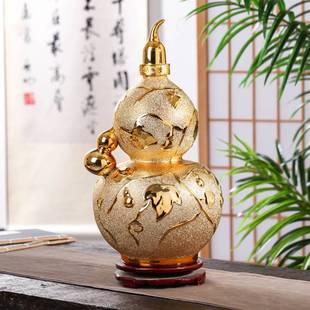 Ceramic wine bottle 1kg to 10kg Jingdezhen ceramic frosted wine jug household wine creative ornaments with gift box