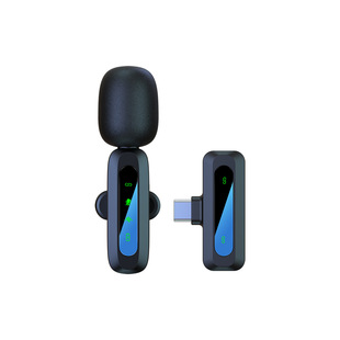 New magnetic suction type private mode J3 wireless collar clip microphone intelligent noise reduction dedicated outdoor live radio microphone
