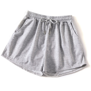 Sports Shorts Women's Summer Loose Korean Style 2022 New Style Outer Wear Slimming Students Casual Pocket Hot Pants 0581