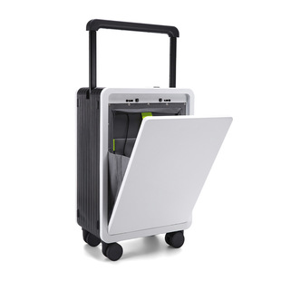 Wide Trolley Luggage Case Women's 2024 New Small Boarding Password Suitcase Large Capacity Trolley Case Men's Leather Case
